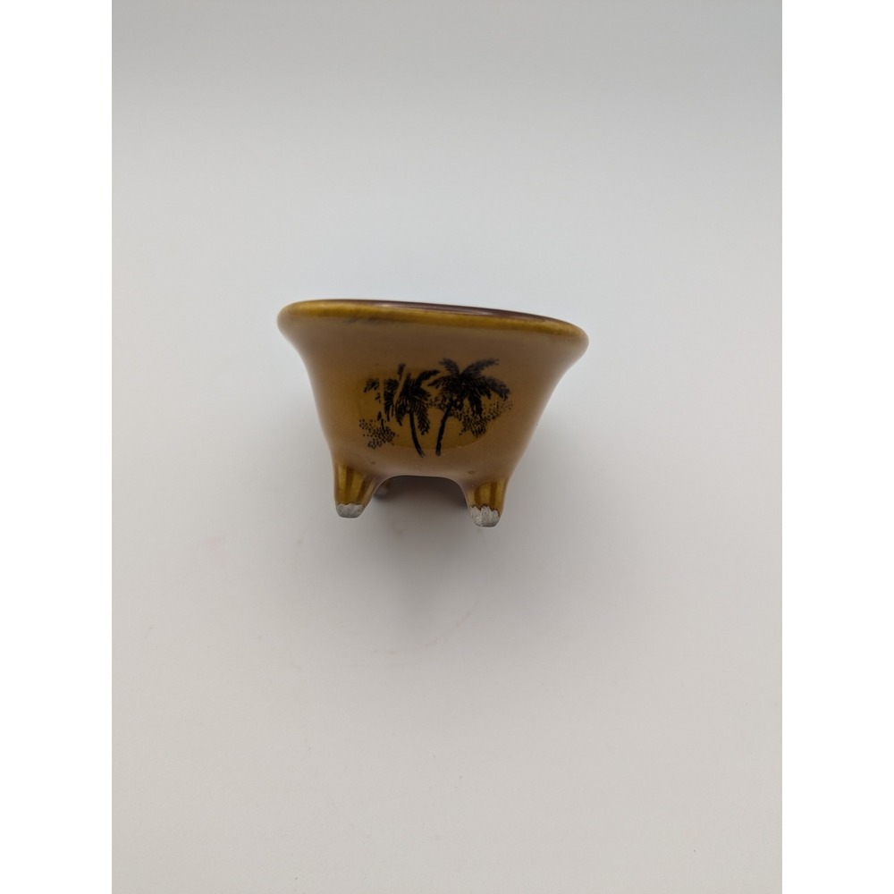 Vintage Florida Souvenir Clawfoot Bathtub Ashtray‎ Trinket Dish Ceramic Japan - Picture 5 of 8